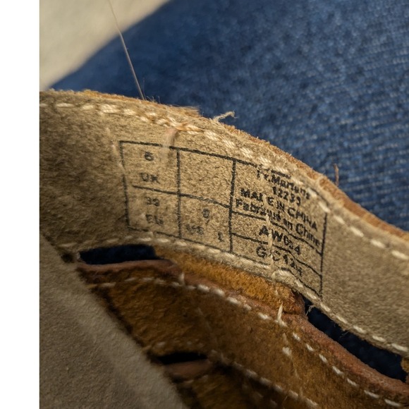 Dr‎ Martens Vintage Daisy Woven Leather Fisherman Sandals Women's 8 - Picture 7 of 9